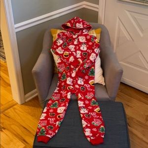 Christmas onesie pajama unisex 7/8